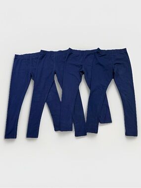 Carters  Bundle Of 5 EUC Sz 10 Girls Navy Leggings School Uniform Play